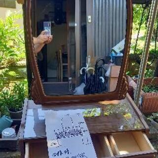 フラワーライト付ドレッサー