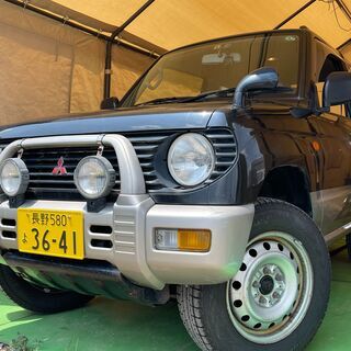 パジェロミニ　４WD　車検R4年4月　5速MT車　ハイルーフ