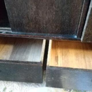 【お引き取り決まりました】昭和レトロ アンティーク茶箪笥の画像