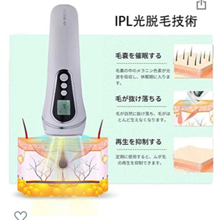 新品未使用✨　脱毛器の画像