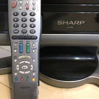 SHARP 37型液晶テレビ★取引確定済★の画像