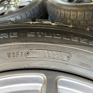 215/60R16ホイール付きスタッドレスタイヤ4本手渡し
