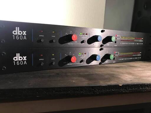 DBX 160A COMPRESSOR/LIMITTER 定番コンプ・リミッター　2台