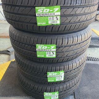 新品！！　サマータイヤ　TOYO　トーヨー　SD-7　4本　195/65R15