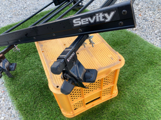 値下げ　アクア用　innoルーフキャリア一式