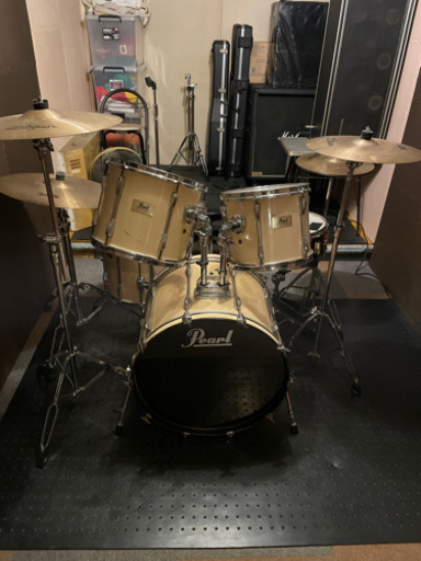 Pearl パール　ドラムセット　中古品、フルセット
