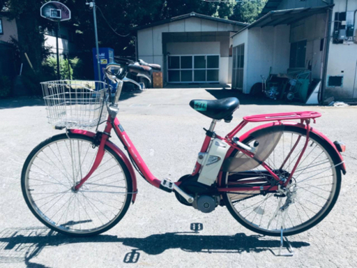 411番✨電動自転車Panasonic ビビ END63‼️