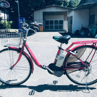 411番✨電動自転車Panasonic ビビ END63‼️