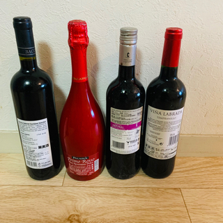ワイン お酒 4本セットの画像