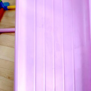 キティちゃん滑り台と知育玩具ルーピング【遊び遊具・おもちゃセット】の画像