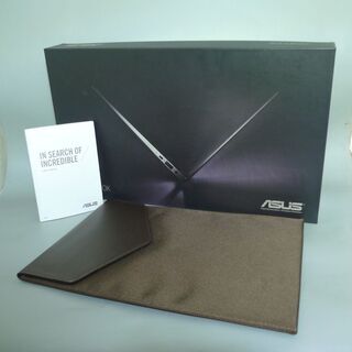 元箱 取説 ノートパソコン Windows10 中古美品 フルHD 13型 ASUS UX32L 第4世代Core i5 8GB 500GB 無線 webカメラ Bluetooth Officeの画像