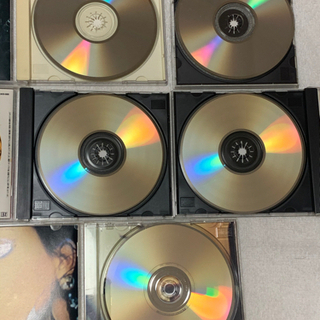 BOOWY・B'z・LA rc-en-Cielの CD（5枚）の画像