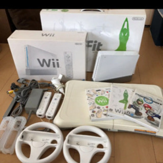 ソフトWiiFit とバランスWiiボードの2点