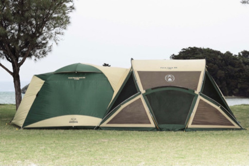 広々通気性抜群タープ　コールマン　ParaタープDX  設営確認済み