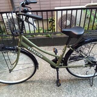 ２７インチ ６段変速 自転車  8月8日引き渡し限定で12000円!!