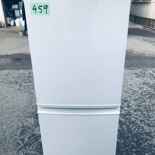 459番 シャープ✨ノンフロン冷凍冷蔵庫✨SJ-14P-H‼️の画像