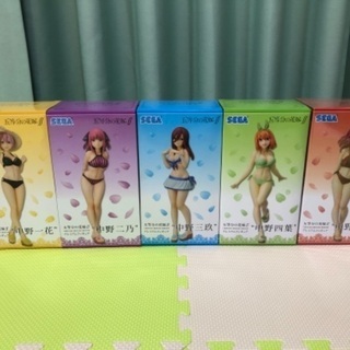 五等分の花嫁　フィギュア　水着Ver 未開封　セット売りの画像