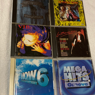 BON・JOVIなどのCD（6枚）