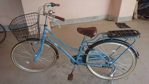 ［26インチ］アサヒサイクル TCD66S [シティサイクル ベレッグ266S マットフレンチブルー]