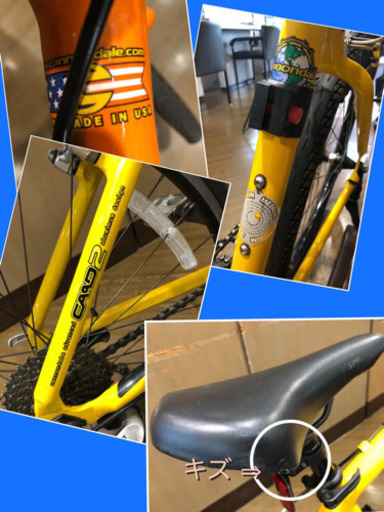 キャノンデール F400 26インチ               MADE IN USA 