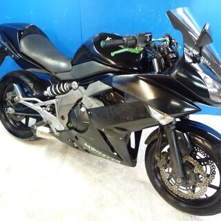 KAWASAKI ニンジャ400R 黒 車検残R4/7月 名変で...