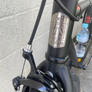 【美品】FUJI DECLARATION フジ　デクラレーション　XS49 ブラック　ピストバイク　シングルスピードの画像