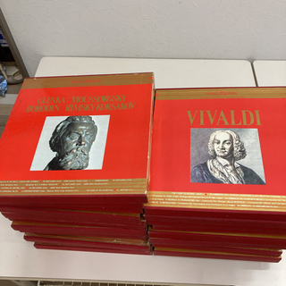 レコード　世界大音楽全集　1〜24巻の画像