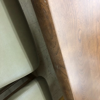 カリモク ダイニングセット 椅子×3テーブル×1の画像