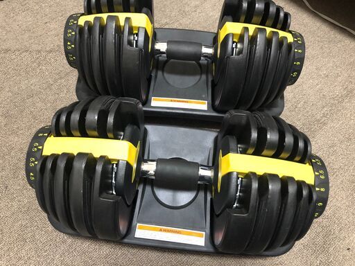 MRG アジャスタブルダンベル2個セット 24kg