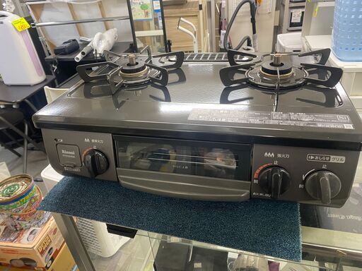 保証付き　リンナイ　ガステーブル　RTE564BKR    リサイクルショップウルカウ　高津