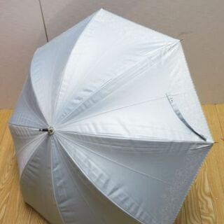 jtp-0564　日傘　花模様　水色　傘　長傘　ブルー　花柄