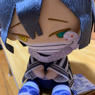 鬼滅の刃 ぽふっとぬいぐるみ 伊黒小芭内の画像