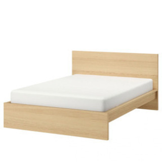 IKEA クイーンサイズ ベッド フレーム MALM マルム