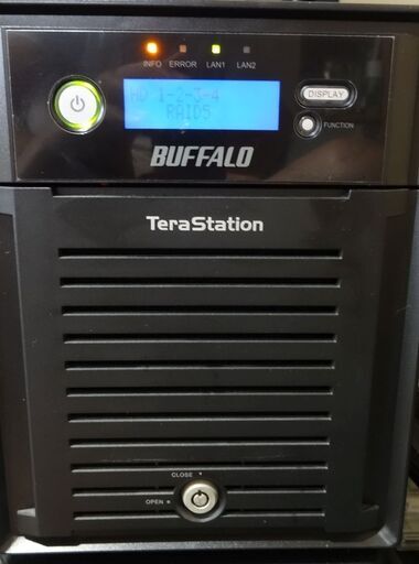 【出来れば手渡し希望】テラステーション TS-XHL/R6シリーズ（2TB×4基 RAID5構成）