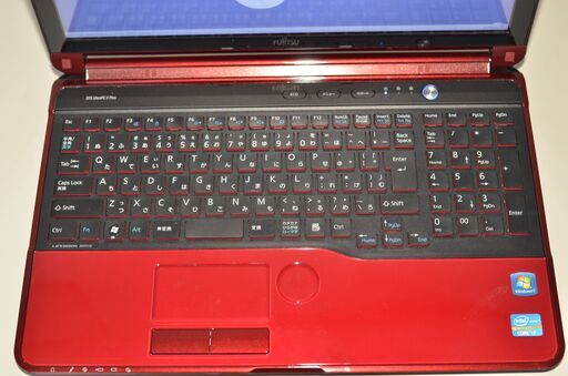 中古ノートパソコン Windows10+office 新品爆速SSD480GB 富士通 LIFEBOOK AH77/G i7-2670QM/メモリ8GB/15.6インチ/ブルーレイ/Webカメラ