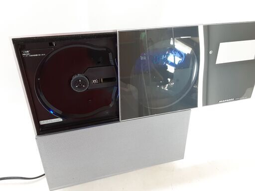パーソナル CDシステム marantz マランツ CR201 シルバー リモコン付 2009年製 / AJ-0107-S1