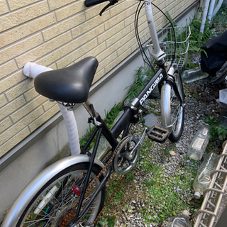 折りたたみ自転車　20インチ　黒
