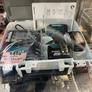 未使用　マキタ　インパクトドライバー　TD138D バッテリー2個