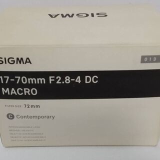 ★★ニコン用 シグマ SIGMA 「17-70mm F2.8-4 DC MACRO OS HSM  APS-Cサイズ」の画像
