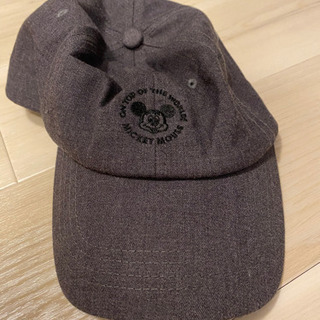 Micky Mouse 灰色のキャップ