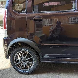 値下げしました　マッドタイヤ165/65R14ホイールセット