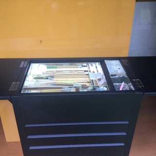 Holbein ホルベイン画材 キャビネット 油絵制作にの画像