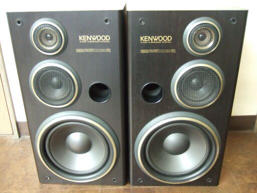 KENWOOD ケンウッド 3WAY SPEAKER SYSTEM S-3ｊLR
