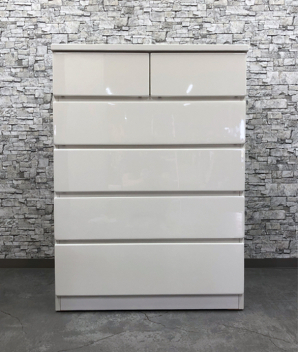 【商談中】KG-36 美品 マルミツ 5段チェスト タンス 配達◎