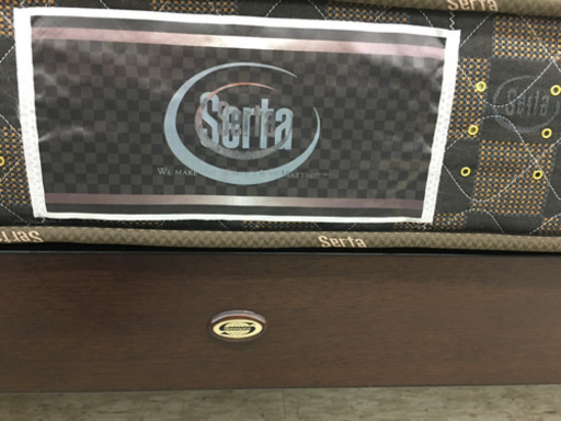 セミダブルベッド　serta ドリームベッド　シモンズ