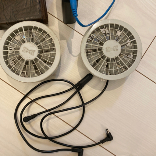セフト研究所　空調服　バッテリー、ケース、ファン、充電器