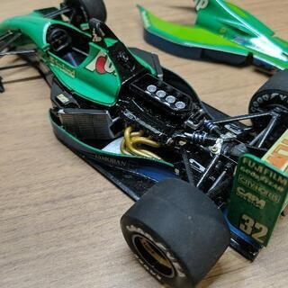 F1 ジョーダン 191 Ford プラモデル完成品の画像