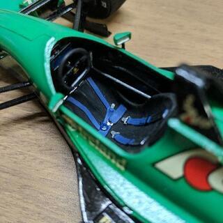 F1 ジョーダン 191 Ford プラモデル完成品の画像