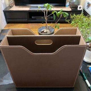 ファイルキャリーケース(美品) 本革