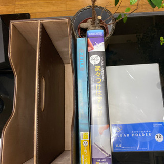 ファイルキャリーケース(美品) 本革の画像